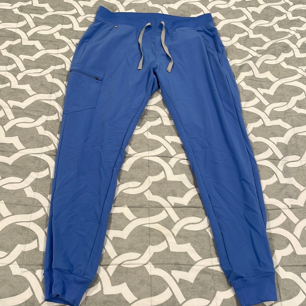 Figs Scrub Pants Size L - Blue, Never Worn